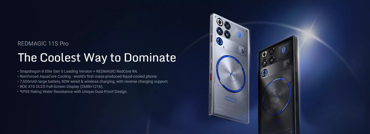 REDMAGIC 11S PRO - SPECS - REDMAGIC KUWAIT - ALEZAY KUWAIT