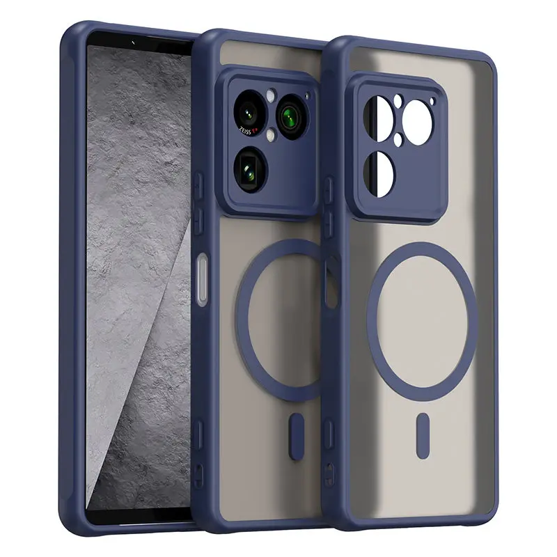 Sony Xperia 1 VIII MagSafe Matte Case 6 Sony Xperia 1 VIII MagSafe Matte Case - Blue - Alezay Kuwait