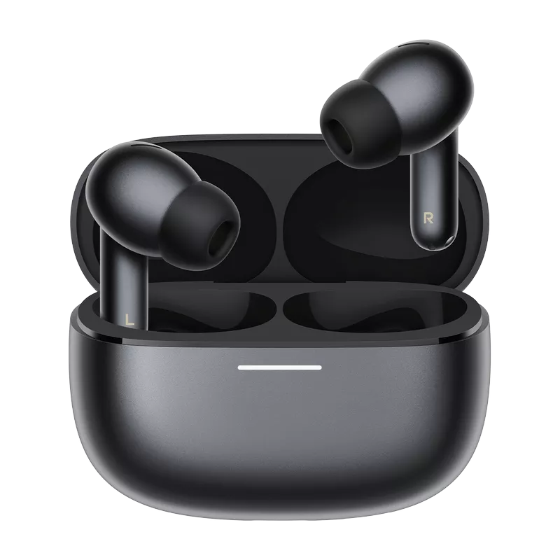 Xiaomi Redmi Buds 8 Pro Wireless Earbuds, White, Adaptive Noise Cancelling up to 55dB, Hi-Res Audio with LDAC, 35H Battery, Dolby Atmos, IP54, Bluetooth 5.4 11 Xiaomi Redmi Buds 8 Pro Wireless Earbuds - Obsidian Black - Xiaomi Kuwait - Alezay Kuwait