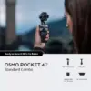 DJI Osmo Pocket 4P Standard Combo - DJI Kuwait - Alezay Kuwait Store