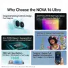 Huawei Nova 16 Ultra - Specs - Huawei Kuwait - Alezay Kuwait